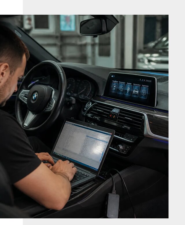 Русификация мультимедиа BMW для авто под ключ в Тюмени
