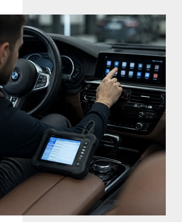 Установка приложений и мультимедиа сервисов BMW в Тюмени