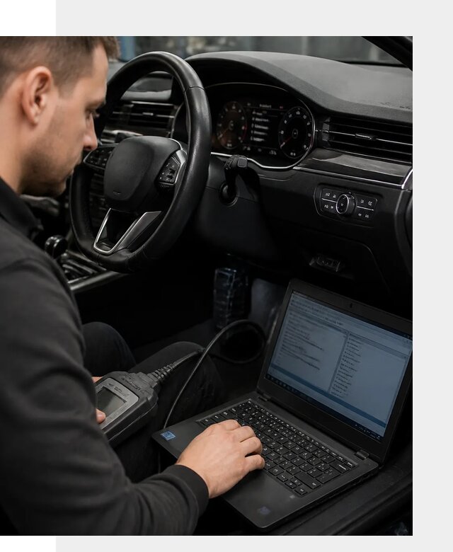 Русификация приборной панели VAG автомобилей в Тюмени