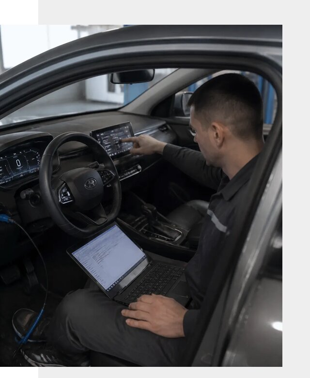 Русификация Changan LAMORE в Тюмени с сохранением функций