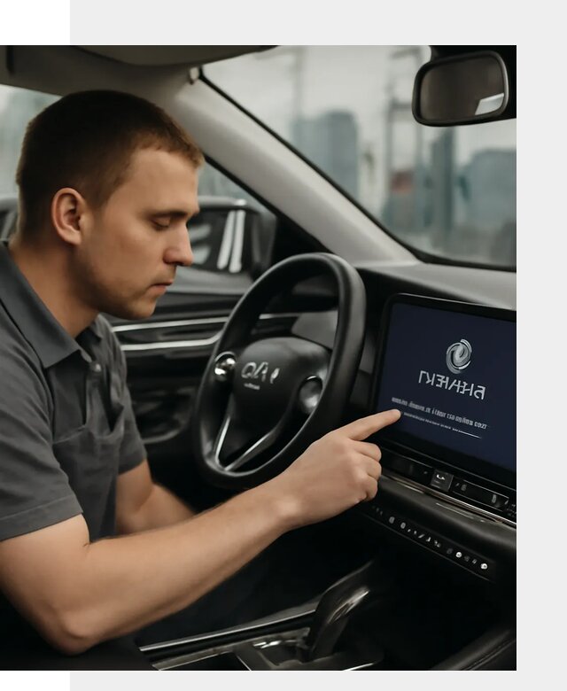 Установка приложений Changan и сервисов в авто в Тюмени