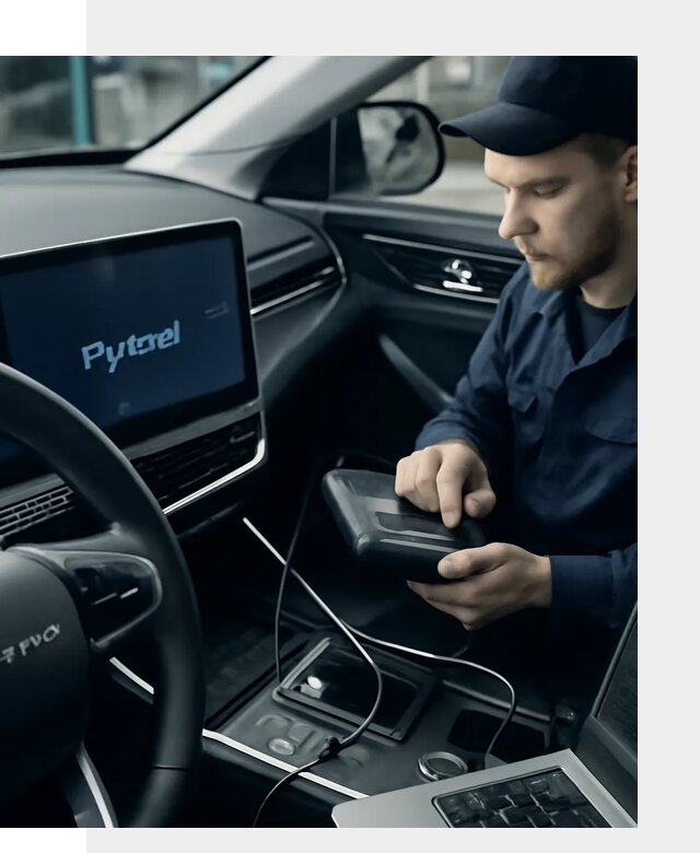 Русификация автомобилей Jetour с адаптацией меню в Тюмени