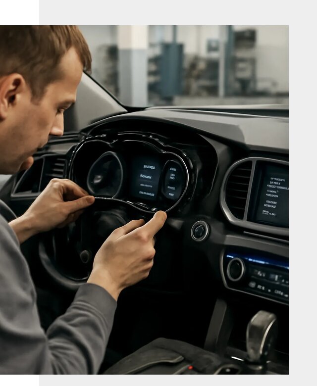 Русификация приборной панели автомобилей Hyundai в Тюмени