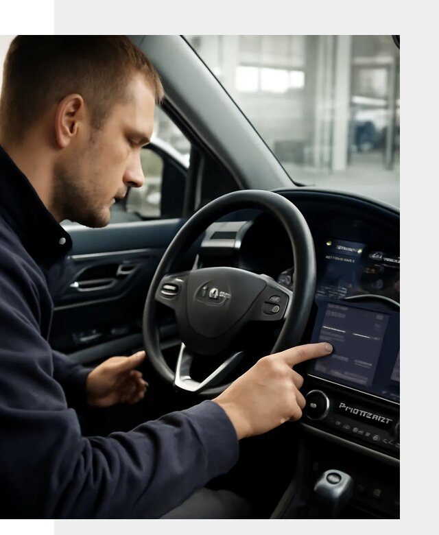 Русификация SsangYong Korando в Тюмени под ключ для авто