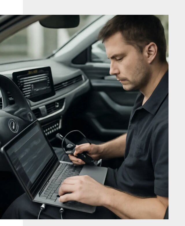 Настройка телематики автомобиля под ключ для авто в Тюмени