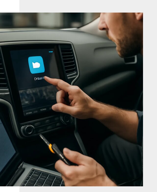 Установка VK Видео на штатный экран автомобиля в Тюмени