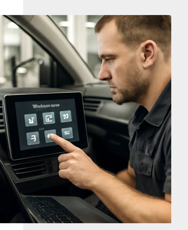 Установка приложений в автомобиль под ключ в Тюмени
