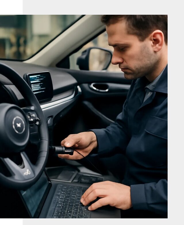 Русификация приборной панели автомобилей Mazda в Тюмени
