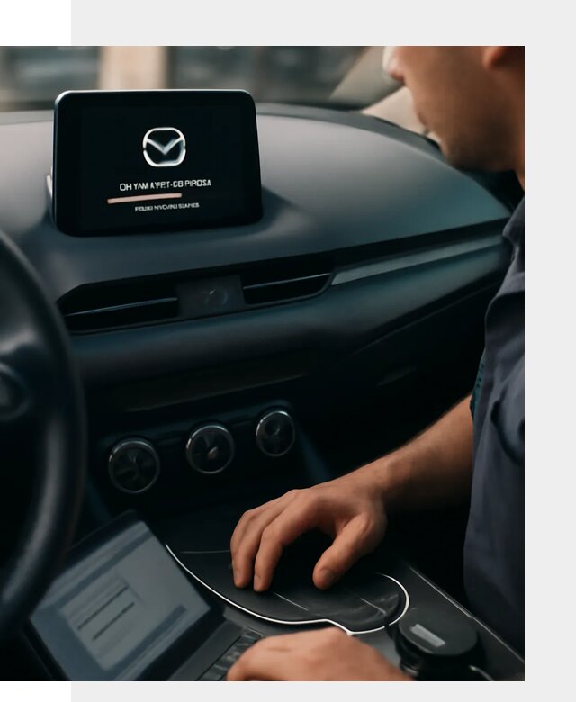 Установка приложений Mazda на мультимедийную систему в Тюмени