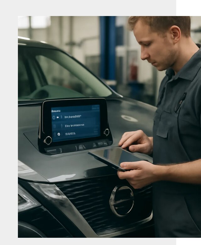 Русификация мультимедиа Nissan в Тюмени от 6635 р. | ФастМобиль-Тюм