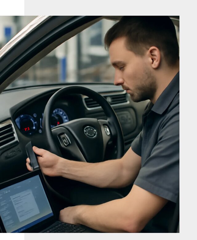 Русификация приборной панели Nissan для авто в Тюмени