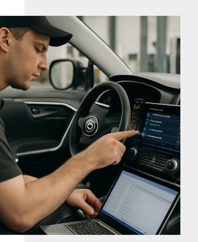 Русификация мультимедиа Toyota для автомобилей в Тюмени
