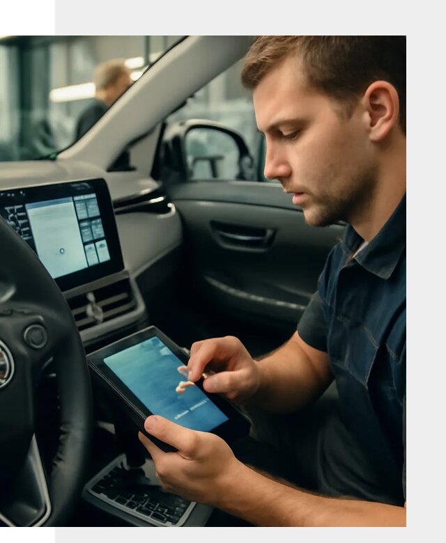 Установка приложений Toyota на мультимедиа в Тюмени